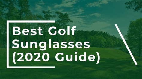 The Best Golf Sunglasses (Reviewed In 2023) .